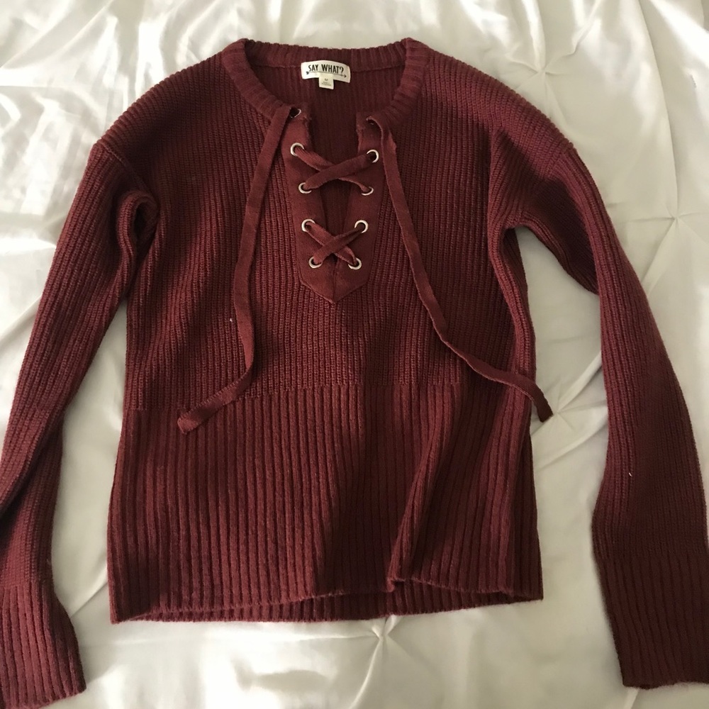 knitted sweater